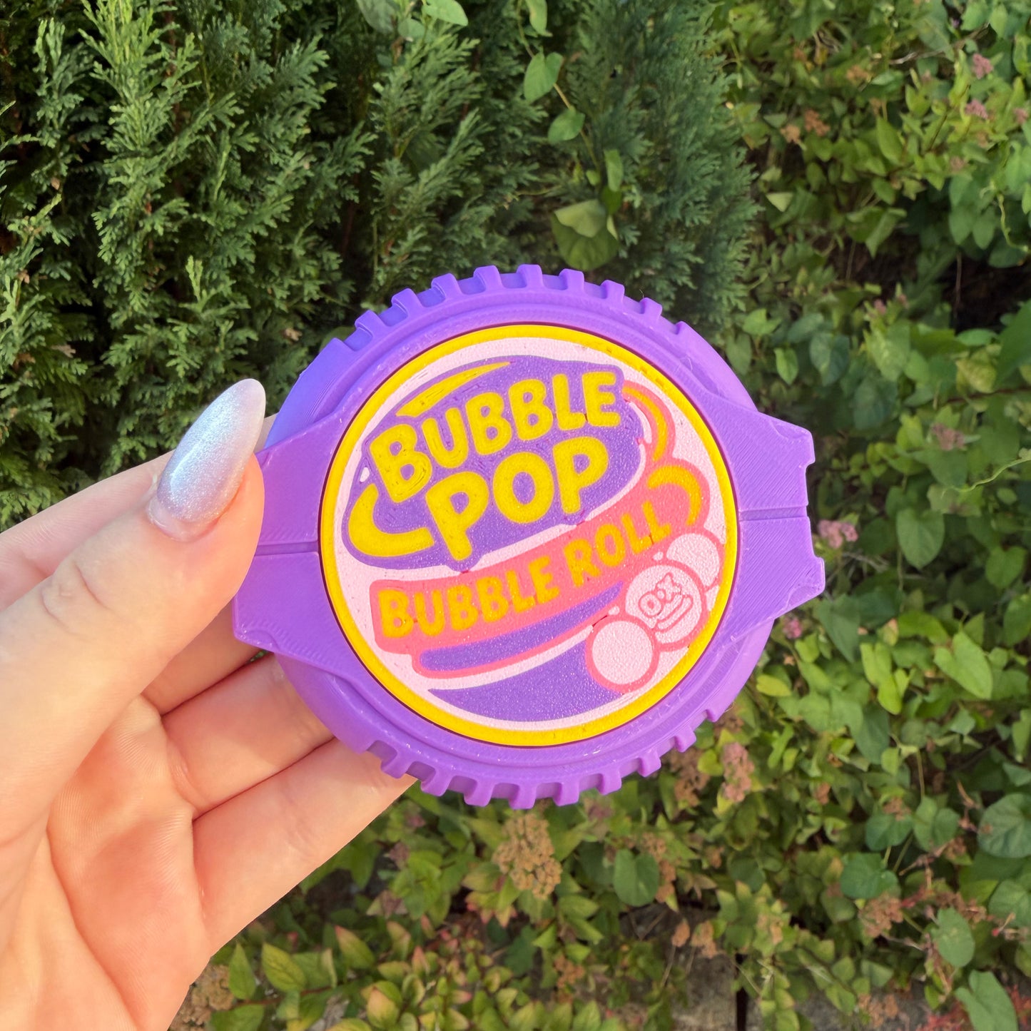 Bubble gum clicker purple