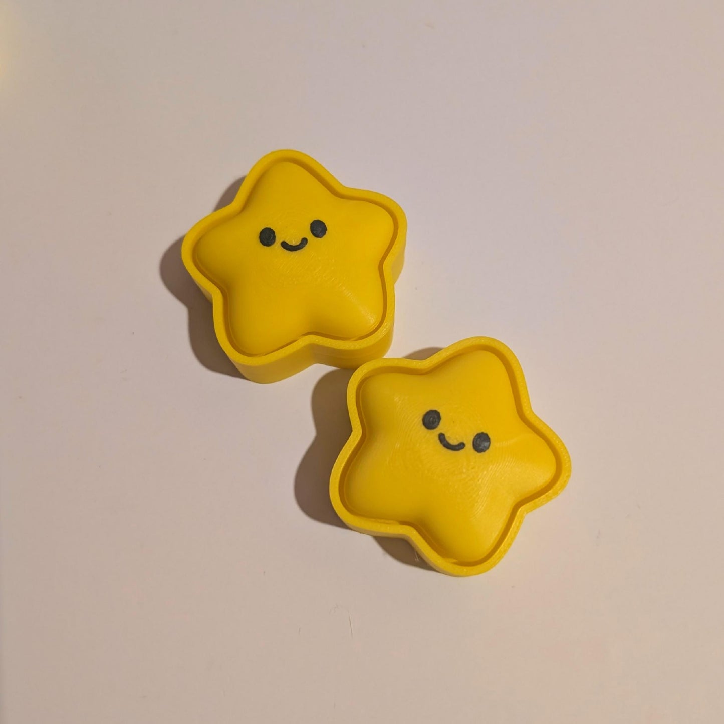 Puffy star kawaii keyring fidget toy! Ita bag accessory decora cute gift