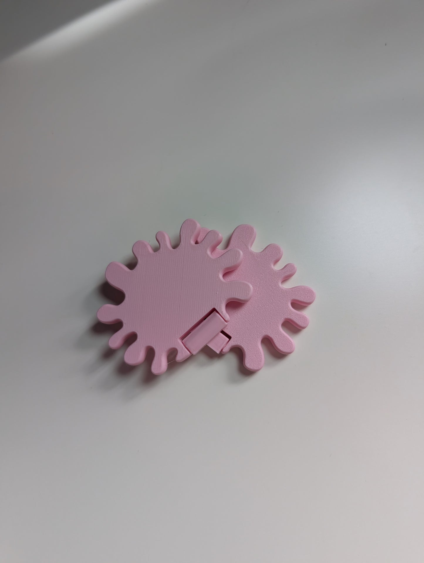 Pink splat slider