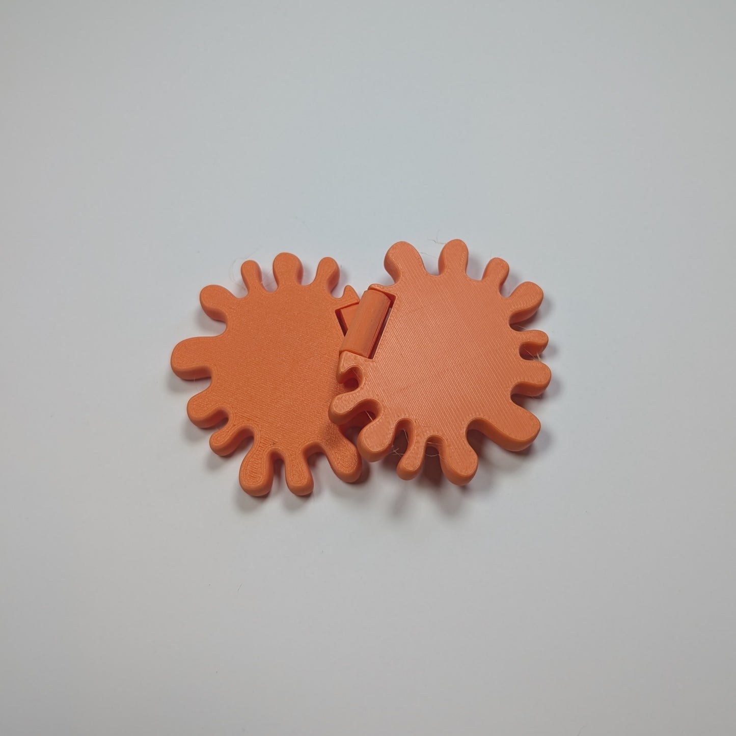 Orange splat slider
