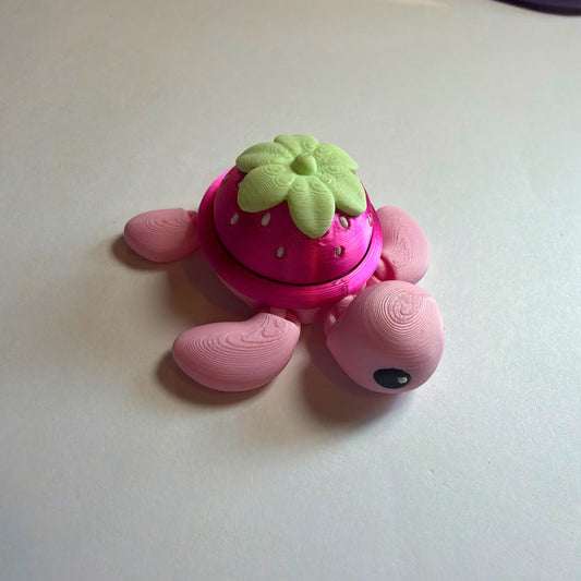 Strawberry turtle clicker