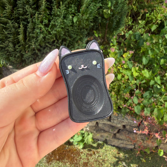 Black cat magnetic slider