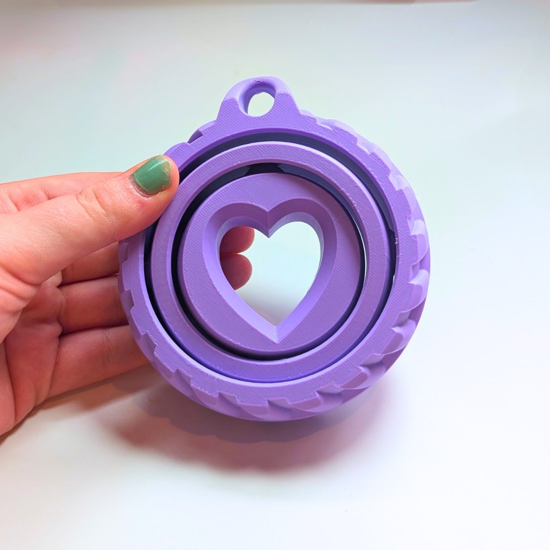 Jumbo Gyro fidget - Lilac