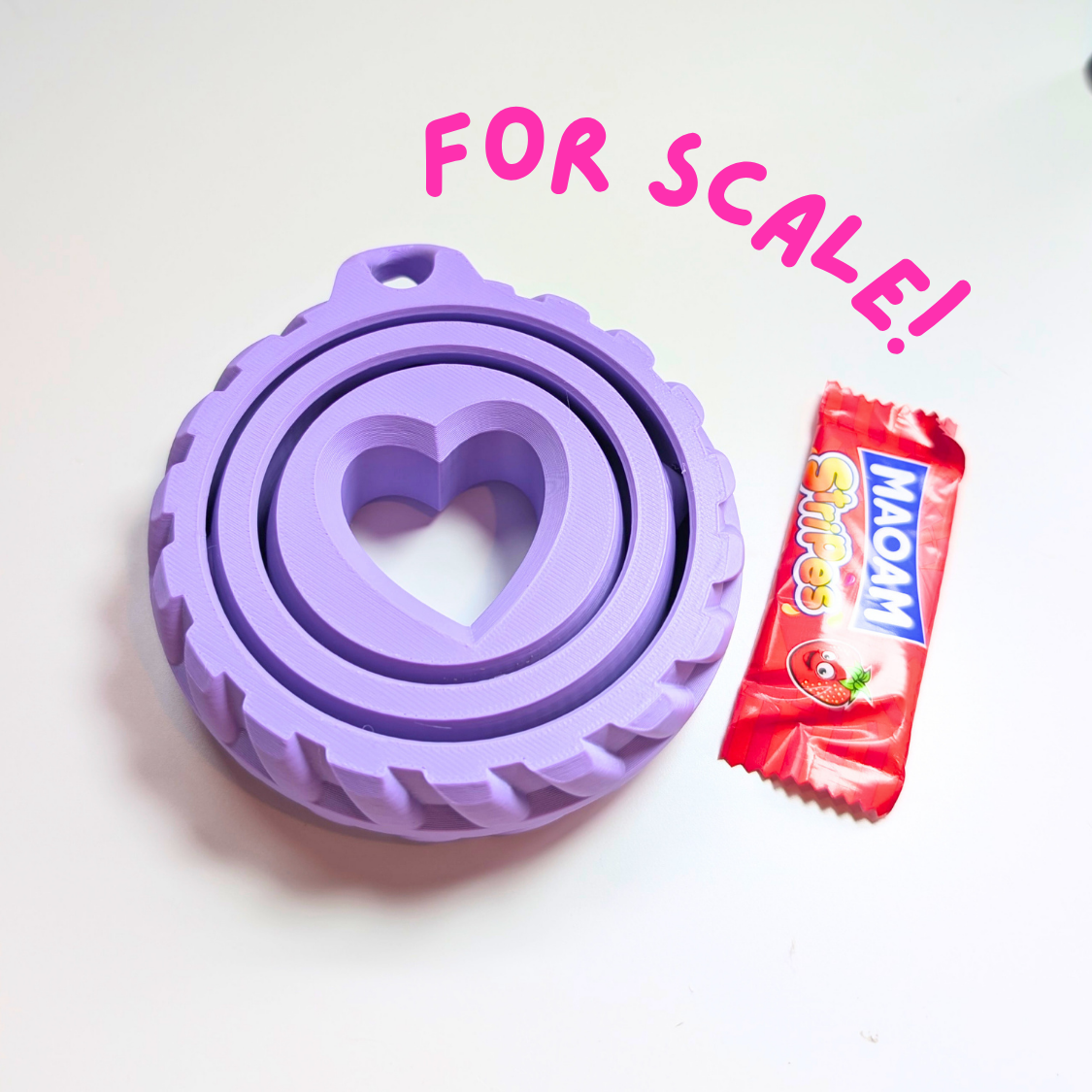 Jumbo Gyro fidget - Lilac