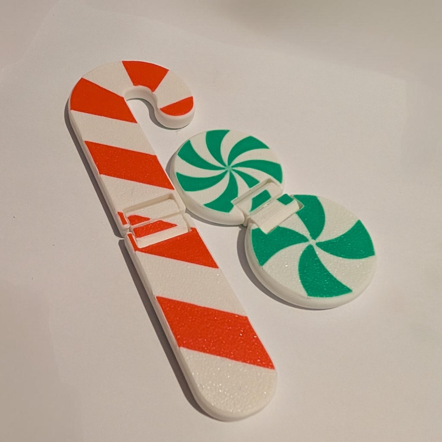 Christmas candy cane peppermint sweet fidget toy! Stocking stuffer gift