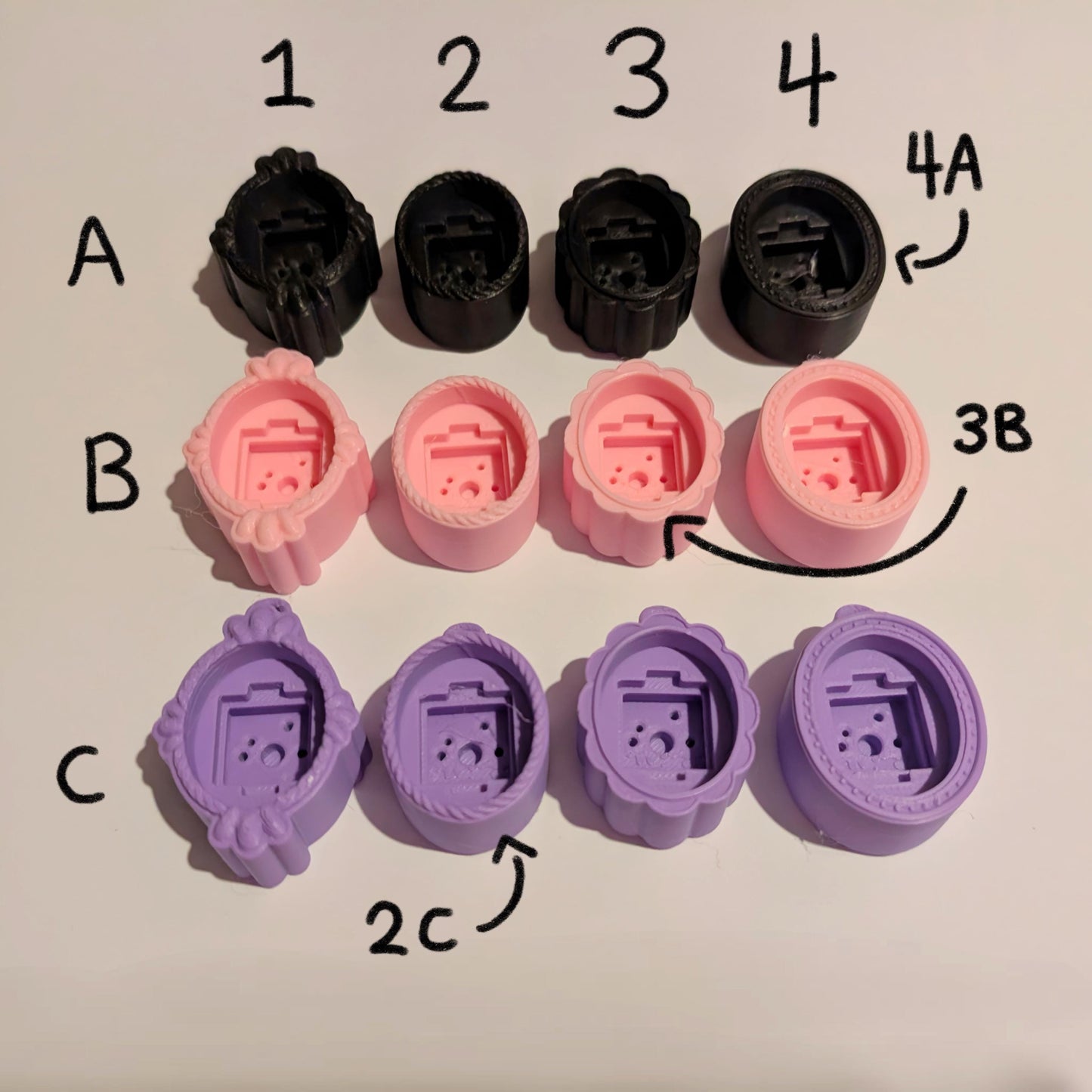 Build your own fantasy frame fidget clicker! Booktok keyring fidget toy