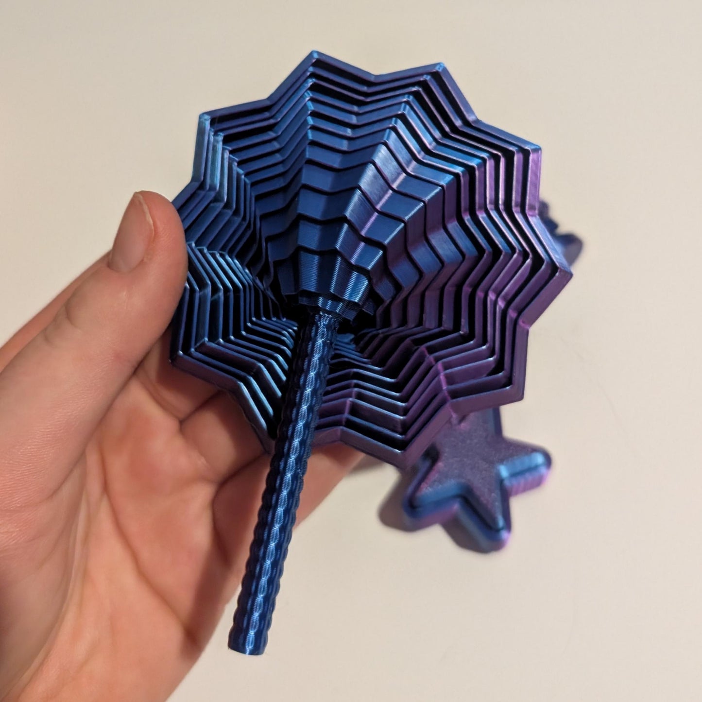 Galaxy fidget toy bundle!!! Fidget toy gift set with umbrella, clicker and roller.
