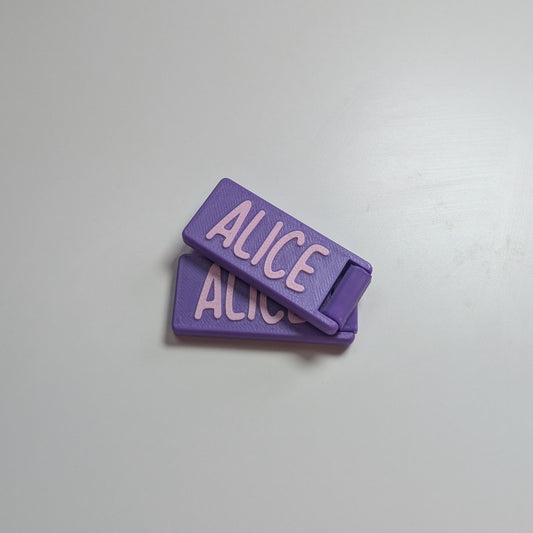 Custom name fidget slider!!! CHOOSE YOUR COLOURS