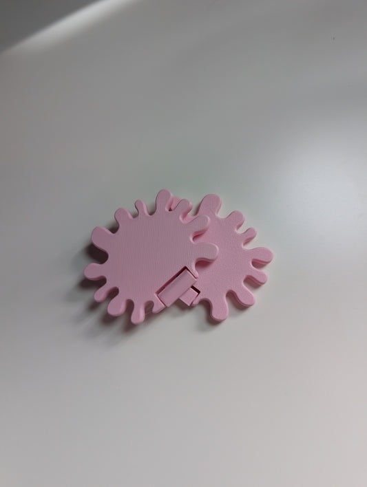 Pink splat slider